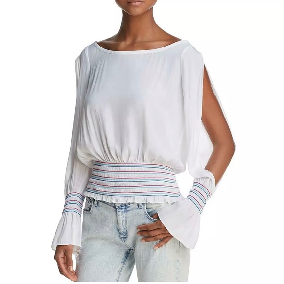 Ramy Brook Tops - NWT Ramy Brook Nellie Ivory Blouse Top